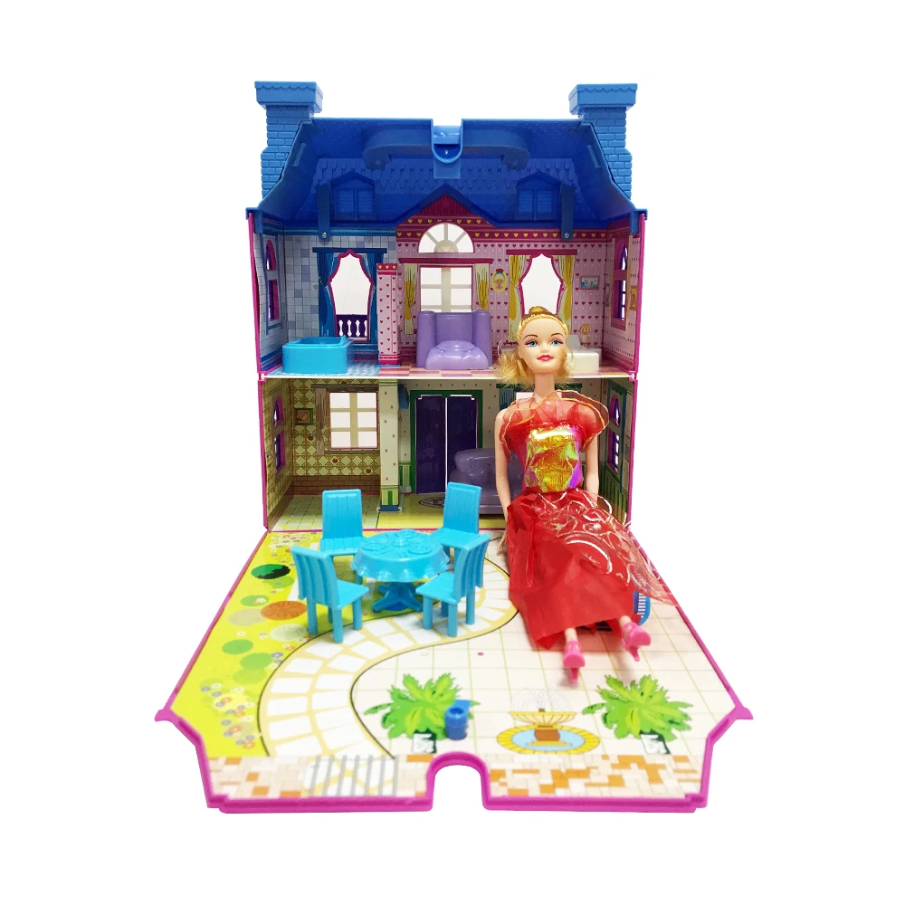 

New Arrival Dream Villa Princess Doll Set Gift Box Wedding Princess Doll Girl Toy girl's birthday present