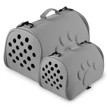 Складная дорожная переноска для собак, щенков, кошек, уличные сумки для собак, сумка на плечо, мягкие домашние животные, товары для питомцев