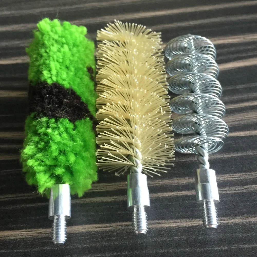 

3 pcs Universal Shotgun Cleaning Kit for 12 GA Gauge Rifle Shotgun Cleaning Brush Hunting Cleaner High Quality Gun Cleaning Tool