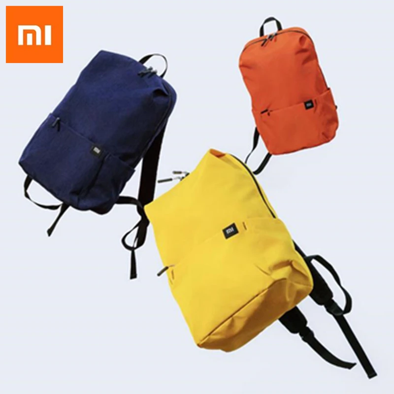 

Original Xiaomi Mi Backpack 10L Bag 8 Colors Urban Leisure Sports Chest Pack Bags Men Women Small Size Shoulder Unisex bolsa H10