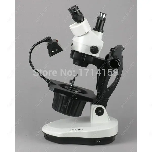 Дизайн jewlers и геммологами-поставка AmScope 3.5X-90X передовые драгоценный камень микроскоп+ 10MP Камера Win7/8, Mac OS