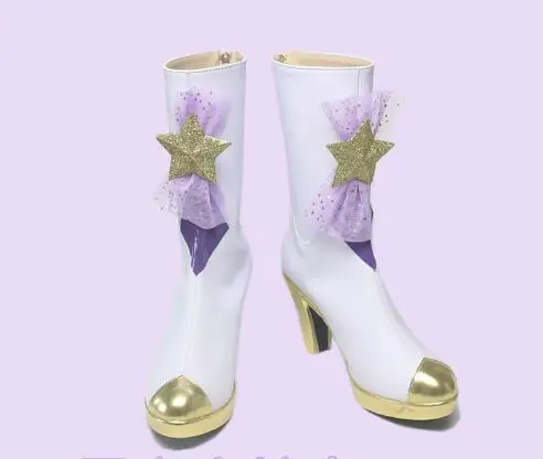 

LOL Game Cosplay Costume Guardian Magical Girl Janna Cosplay Shoes Women Shoes Janna Cosplay Shoes