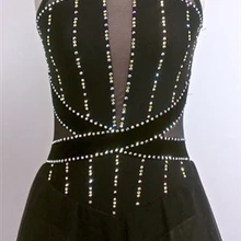 Детское ледяное платье конькобежное Модное Новое Брендовое Фигурное катание одежда для женщин DR3397