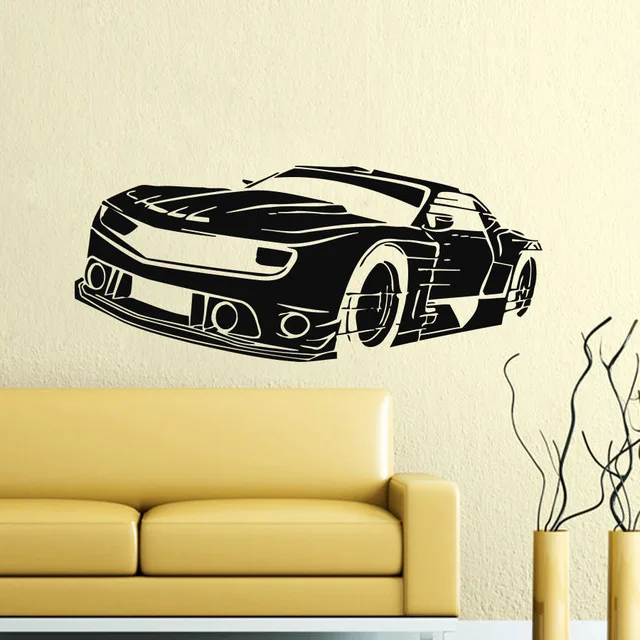 

diy Vinyl Car Wall Sticker Removable stickers to decorate the sitting room the bedroom family stickers