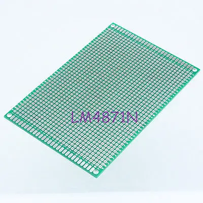 DHL/EMS 50 LOTS Double Side Prototype PCB Tinned Universal Bread board 8x12 cm 80x120 mm FR4 DIY -d2 |