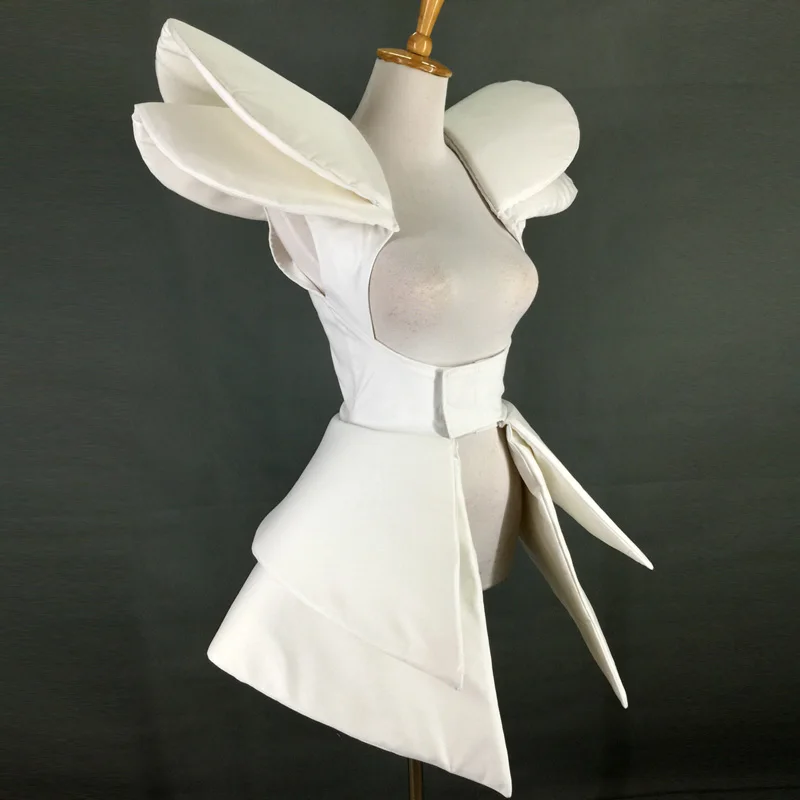 big shoulder dress