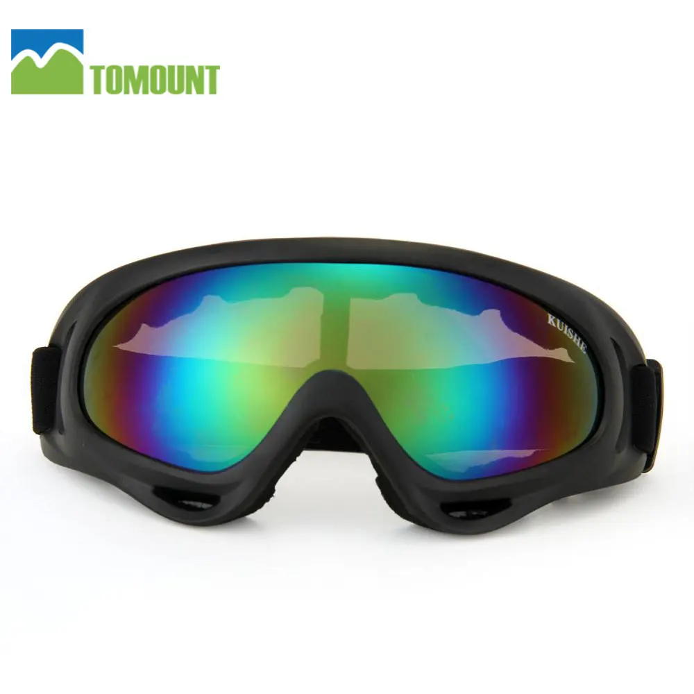 colourful ski goggles