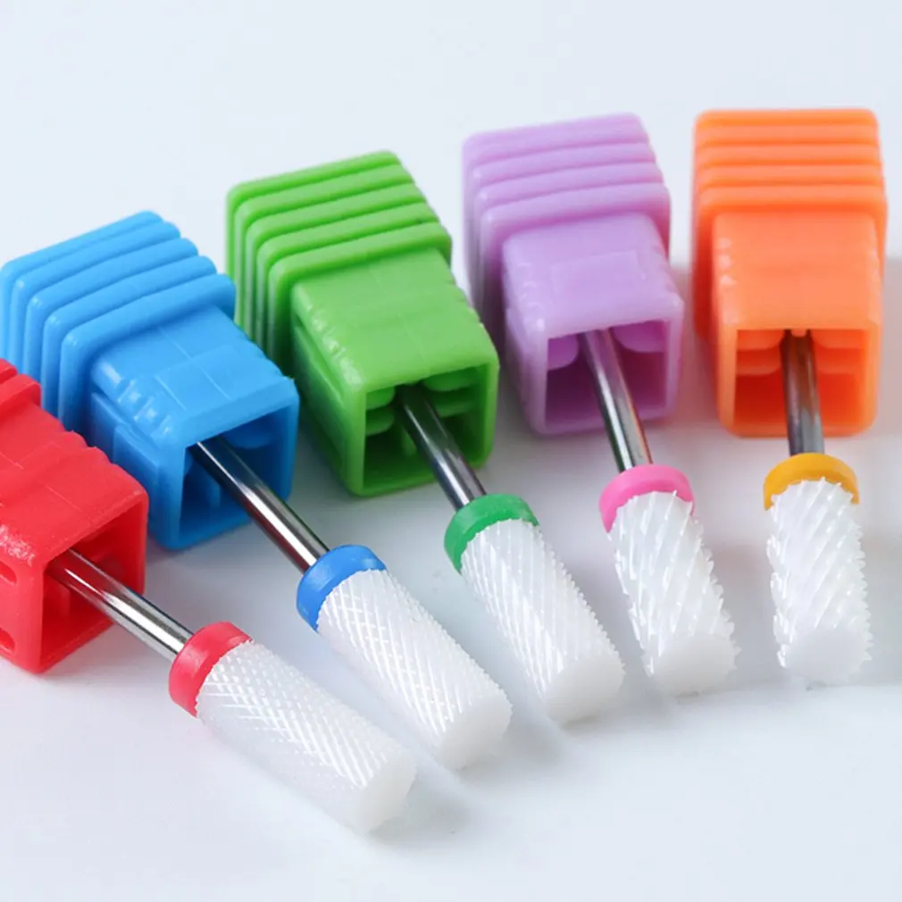 Creative Ceramic Nail Polishing Grinding Head Manicure Pedicure Tools