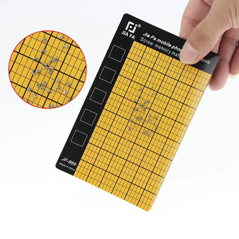 

Bakeey Universal 145 x 90mm Magnetic Screw Mat Mobile Phone Repair Tools lit Storage mats Disassemble Memory Chart Work Pad