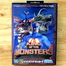Король монстров 16 бит игра sega Mega Drive Card с розничной коробкой для sega Mega Drive для Genesis