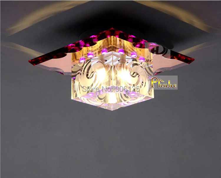 

Modern 3W LED Crystal Ceiling Light Fixture Aisle Light With Beautiful Crystal! Guaranteed 100%+Free shipping