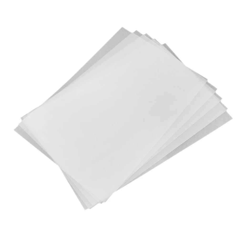5 Piece Half Transparent Shrinkable Crafts Shrink Papers Film Sheet For DIY Keyring Pendants ,EARRINGS ,ORNAMENTS