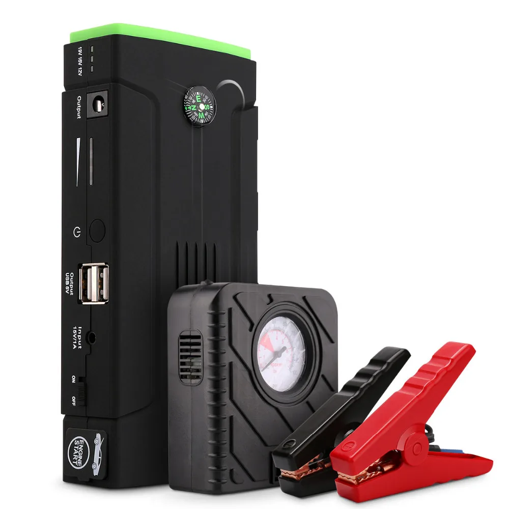 Pushidun Jump Start power Bank аварийный усилитель Jumper автомобильный аккумулятор 12 В в