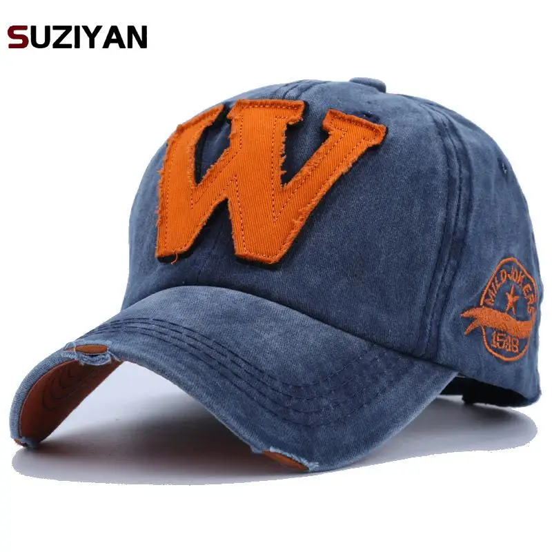 

SUAIYAN Snapback Hat for Men Women Adjustable Embroidery Cotton Female Cap Vintage Style Letter Pattern Baseball Caps Bone