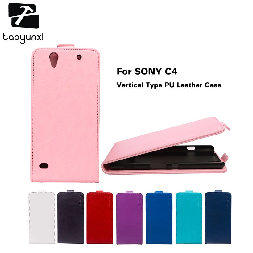 TAOYUNXI Flip Case For sony c4 Case For Sony Xperia C4 Dual E5333 E5306 E5303 E5353 E5343 E5363 c4 smartphone Case TAOYUNXI Flip Case For sony c4 Case For Sony Xperia C4 Dual E5333 E5306 E5303 E5353 E5343 E5363 c4 smartphone Case