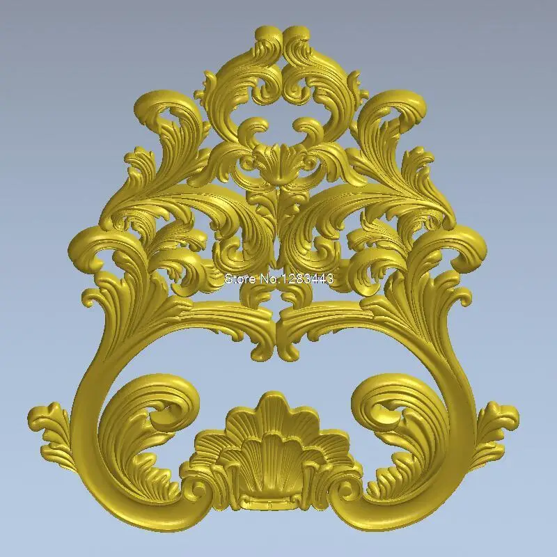 

High quality New 3D model for cnc 3D carved figure sculpture machine in STL file 3D furniture decoration Decor_50
