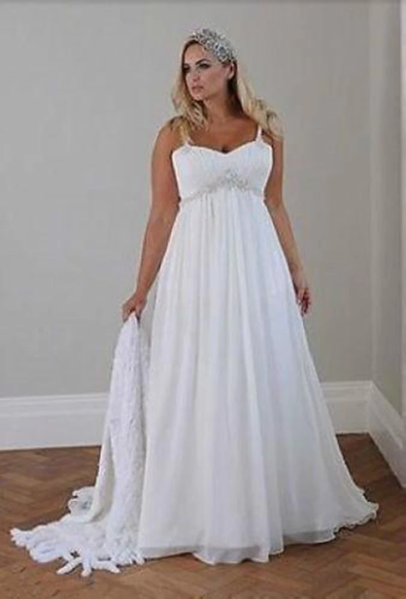Wedding Plus Size Casual Wedding Dresses popular casual plus size beach wedding dresses buy cheap dresses