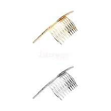 2 шт. длинный изогнутый гребень для волос Slide Pin Клип для женщин Девушка аксессуар для парикмахера