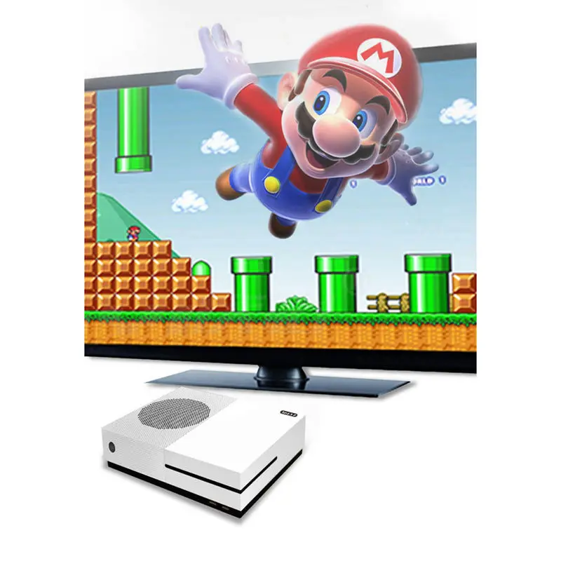 Hd Tv 4Gb Видео игровая консоль Встроенная 600 Классическая игра для/Snes/Smd/Ne S формат Hdmi выход поставить двойной геймпад Us Plug