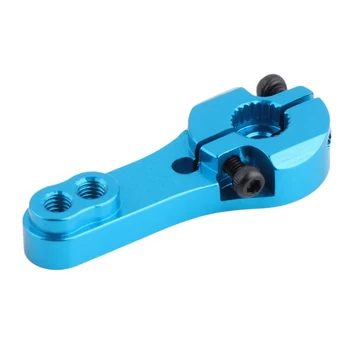 

25T M3 Metal RC Servo Arm Horn for Futaba Savox Xcore HL HSP HD Power Blue