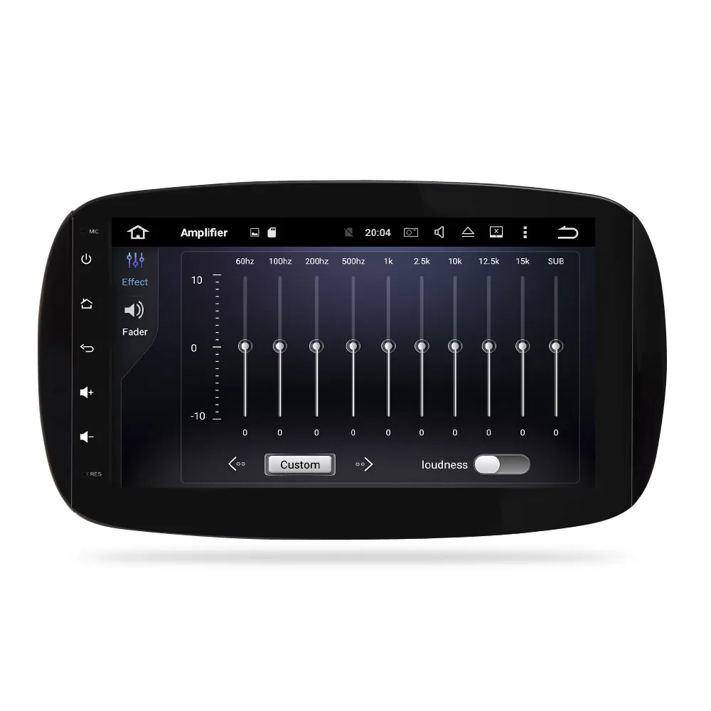 Excellent Android 9.0 Car Radio Multimedia For Mercedes Benz Smart Fortwo C453 A453 W453 2015-2018 DVD Player GPS Navigation Video Stereo 5