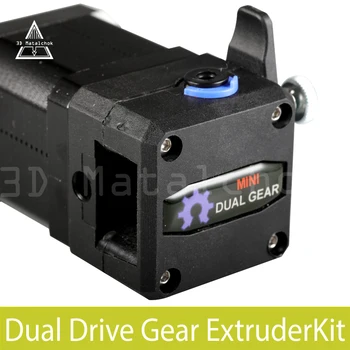 

3D Matalchok upgrade Cloned Btech Drivegear kit dual drive gear kit for Prusa i3/CR-10/Ender mk8 3d printer Mini Bowden Extruder