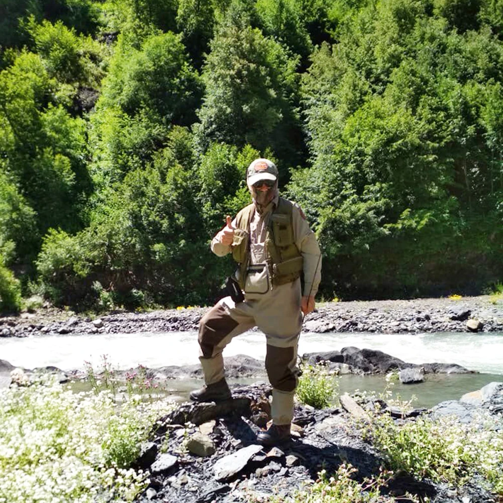 Fly Fishing Breathable Chest Waders Rafting Wear Waterproof Wading Pants