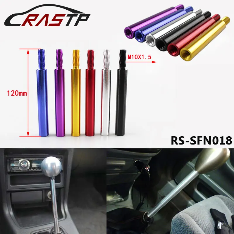 

RASTP-Shift Knob Extender Extension 10X1.5 Lever Gear Shifter 3.75" (94MM) For Hona Acura SFN018