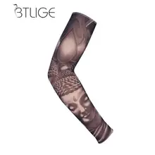 1 шт., татуировка, рукав, защита от солнца, дышащая татуировка, манжета, быстросохнущая, для бега, велоспорта, гетры для рук, велосипеда, гольфа, спорта, нарукавник