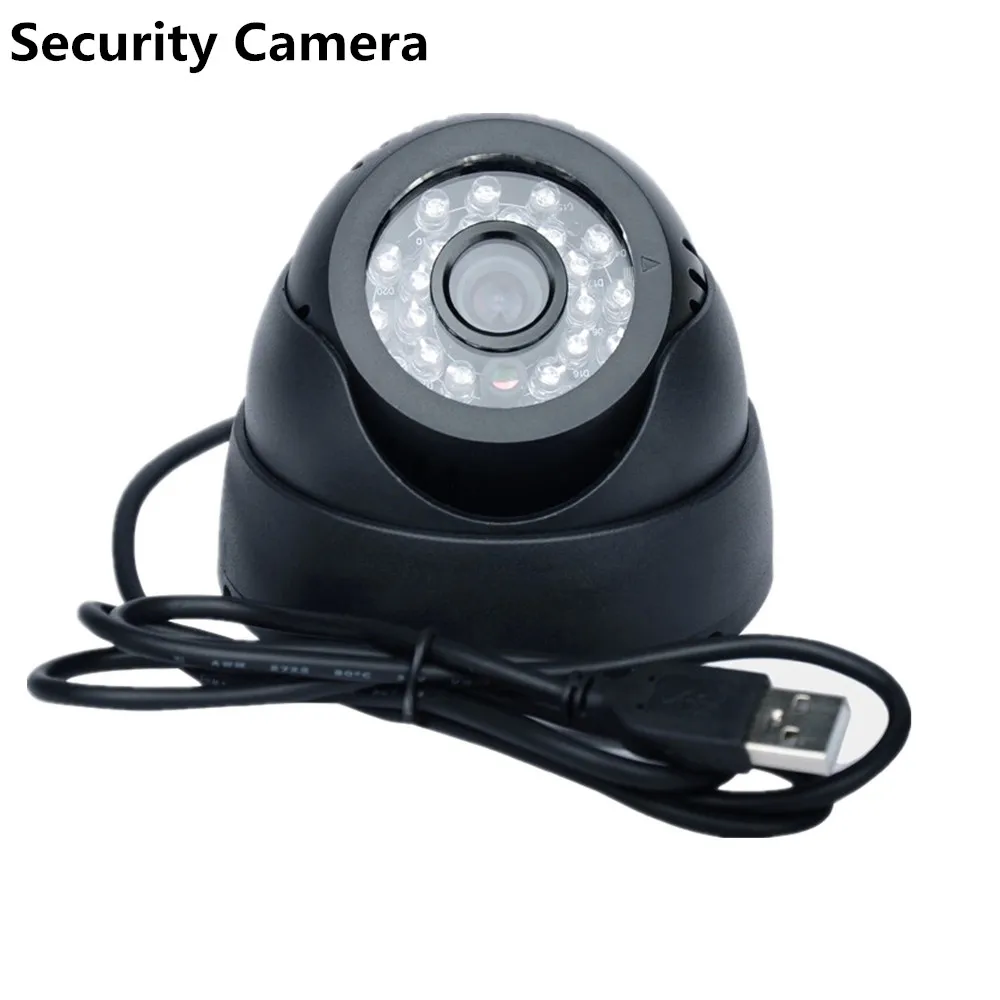  cctv camera 1080p IR Night Vision Wired USB Inset Security Camera LED Light Infrared Outdoor HD Cam - 32809772319