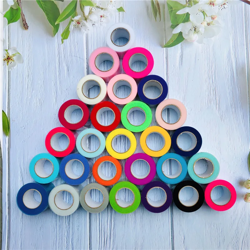 

25Yard 5cm Tulle Roll Wedding Decoration Roll Fabric Spool Craft Tulle Fabric Tutu Dress DIY Organza Baby Shower Party Supplies