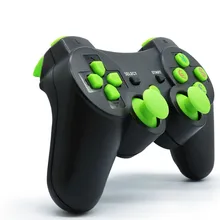 Высокое качество одноцветное Цвета для PS3 контроллер Беспроводной с шестью оси и вибрации Bluetooth