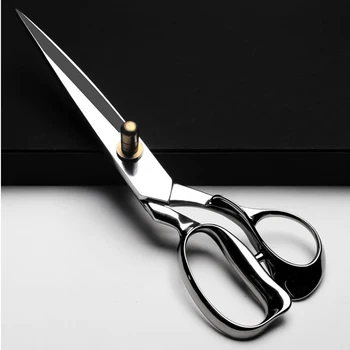 

LD Brand Sewing Scissors Process quality all stainless steel tailor scissors 12 inches high-grade wool clothing leather scissors