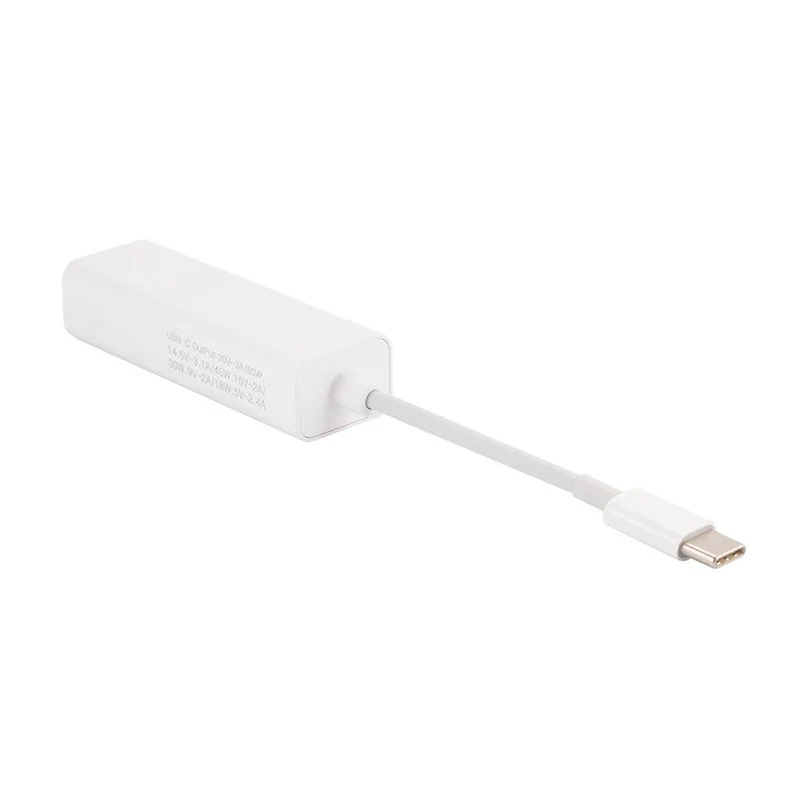 

White USB C Type-C PD to Magsafe2 Adapter Charging Converter for Macbook Pro AC1407