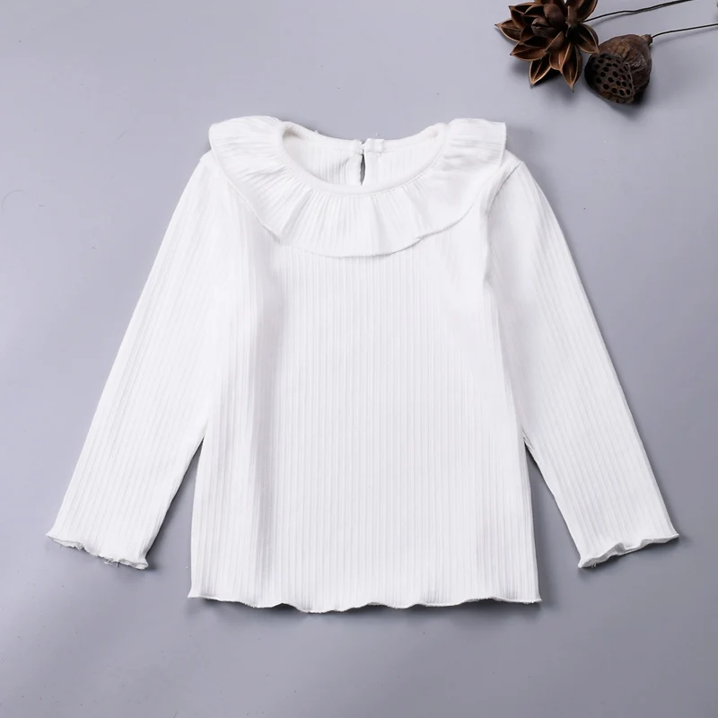 ruffle long sleeve t shirt