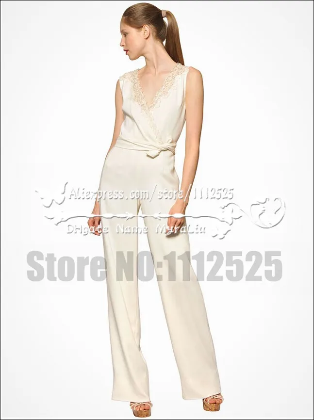 champagne jumpsuit for wedding