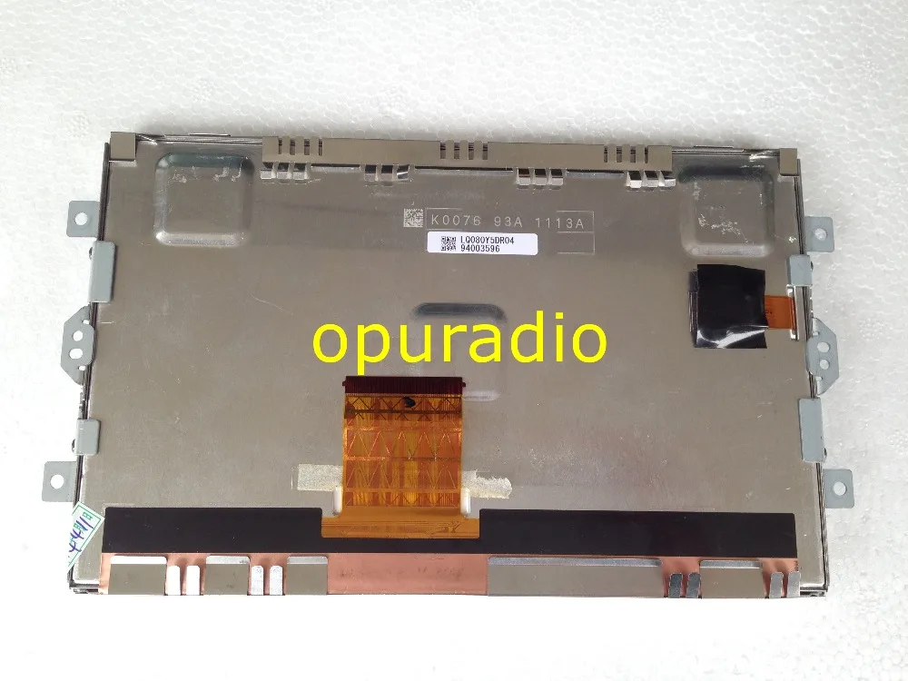 Фирменный Оригинальный 8-дюймовый ЖК-дисплей LQ080Y5DR04 LQ0DAS2982 для Mercedes ML350 S300 GL класса