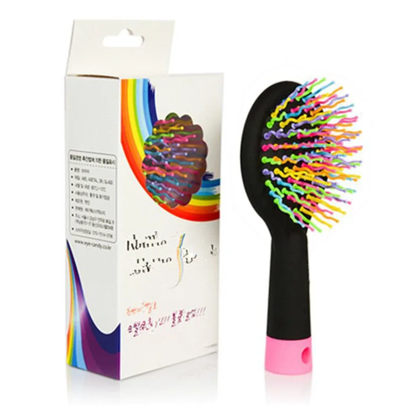 rainbow hair comb 1