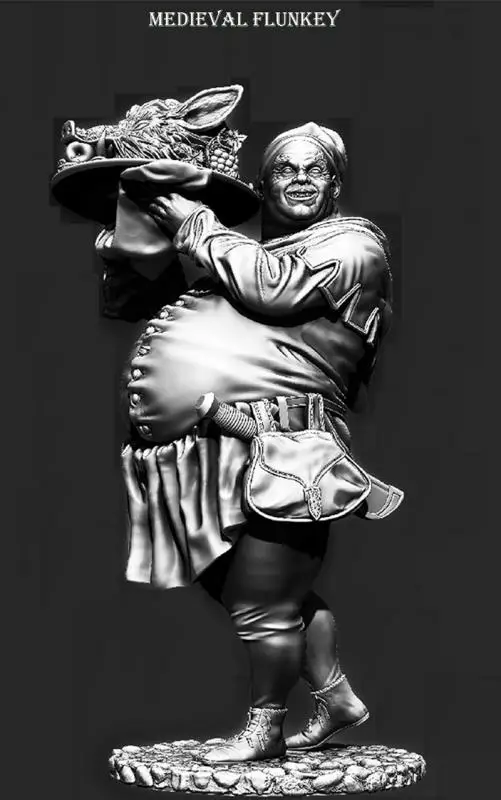 

1/24 Resin Figure Building Flunkey