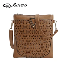 Mujeres de Los Bolsos Diseñador Ahueca Hacia Fuera Las Mujeres de lujo Bolsas de Mensajero Del Hombro Crossbody Bolsa de Cuero de Las Mujeres Bolsos Bolsa Feminina
