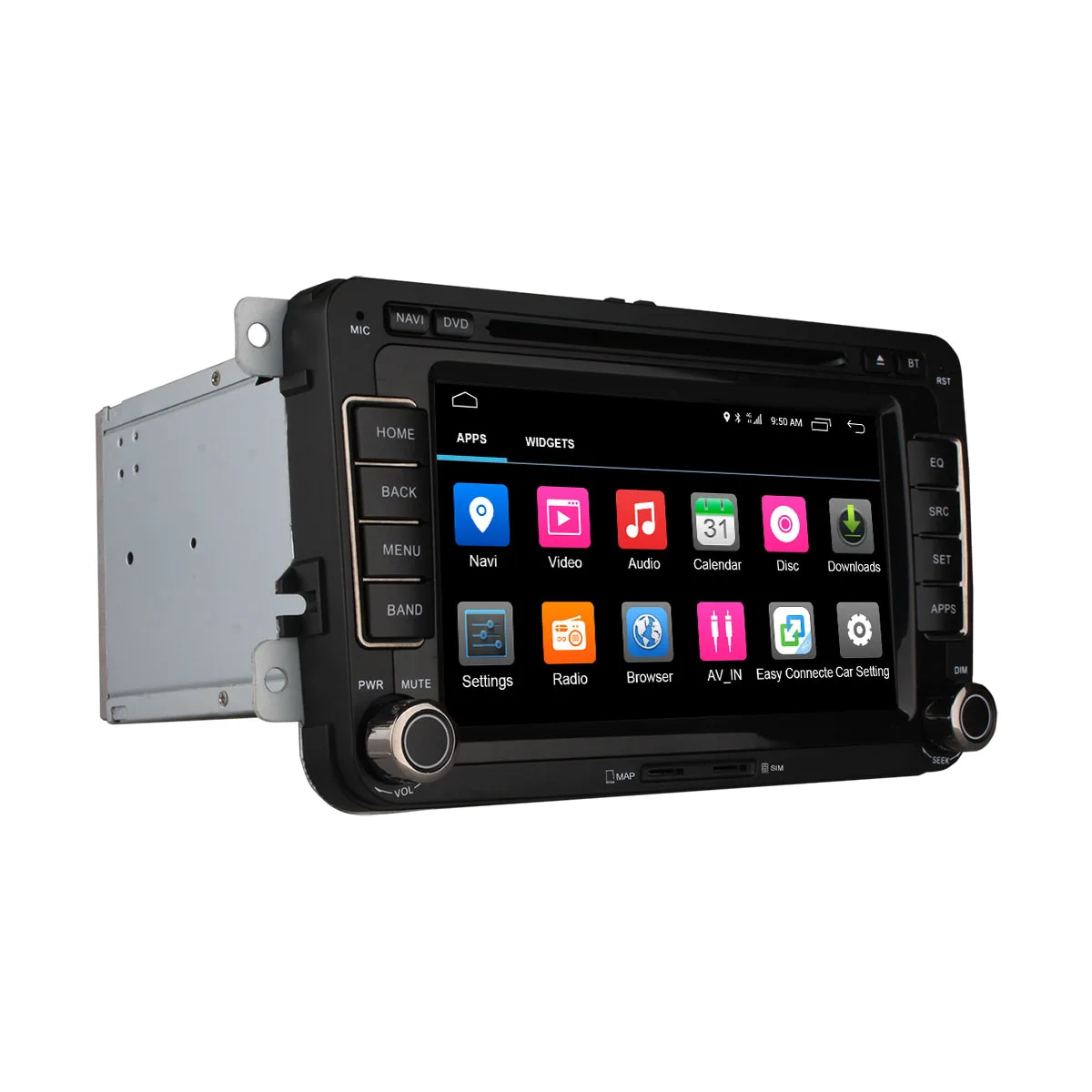Cheap Ownice Octa 8 Core Android 6.0 2G RAM Car DVD Player for Volkswagen golf 4 5 6 touran passat B6 jetta caddy transporter t5 polo 4