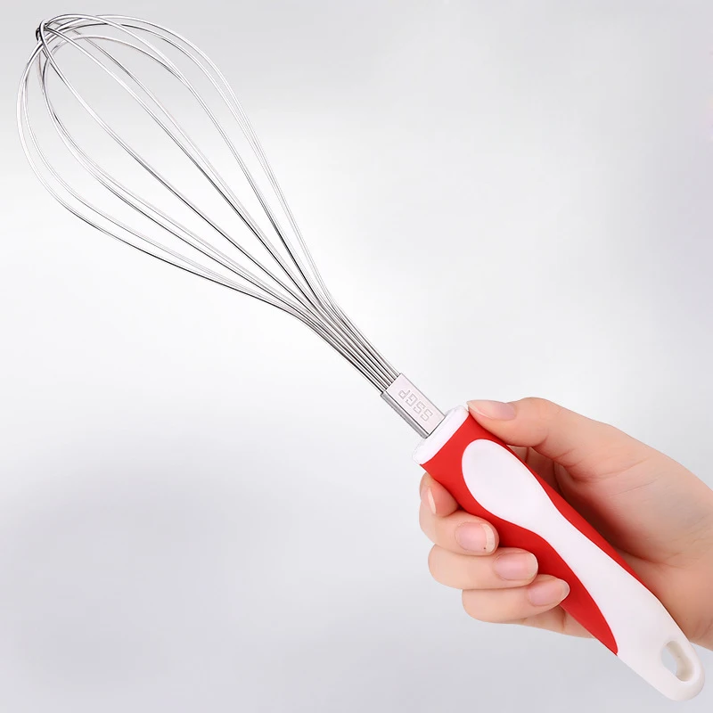 1PC High quality Stainless Steel Manual Egg Beaters Egg Stiring
