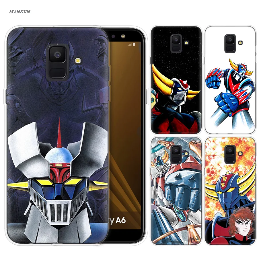 

Grendizer G5 Anime Japan Robot Cartoon Case for Samsung Galaxy Note 8 9 J4 J6 J8 A6 A8 A7 A9 Star Lite S8 S9 Plus 2018 Cover