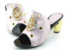Freies Verschiffen ziemlich Design afrikanischen Sandalen für Party, gute Qualität Damen Schuhe mit Strass!! ! AX1-10