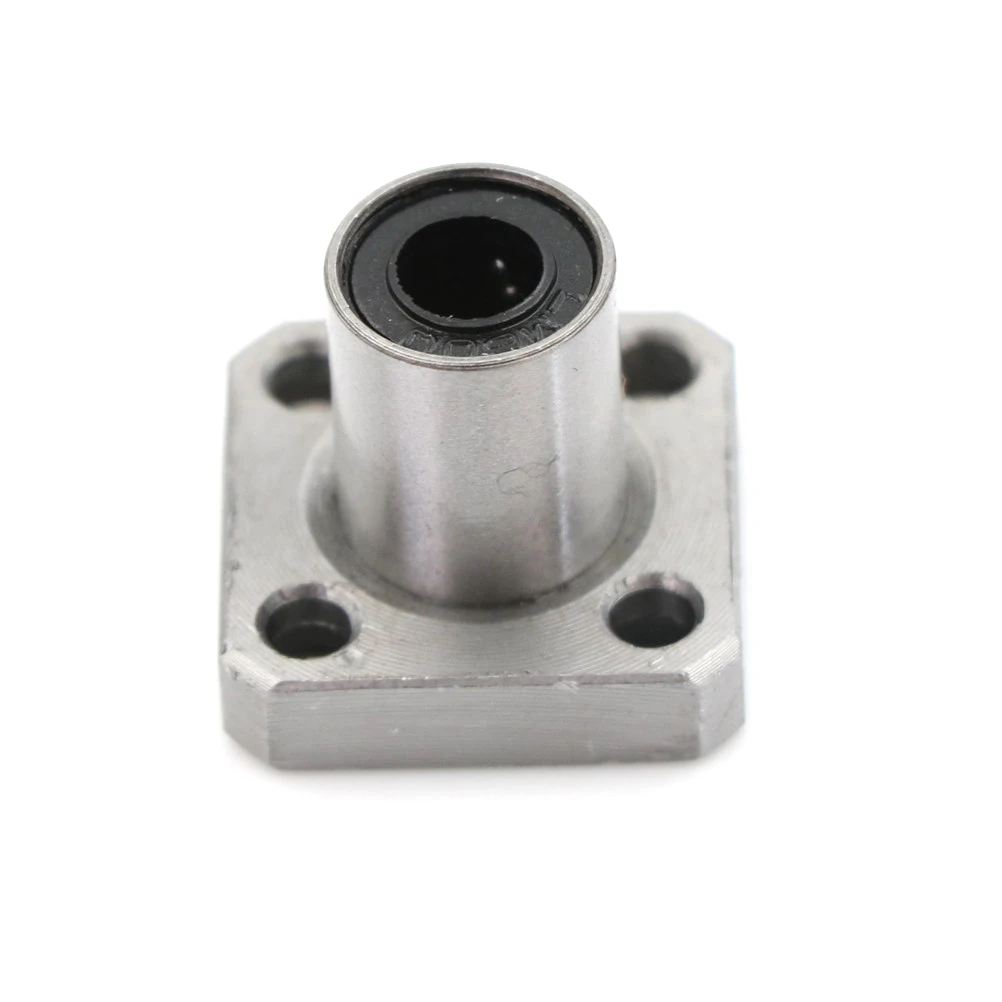 

1pcs LMK6UU 6mm round flange linear ball bearing bushing for 6 mm linear guide rail rod round shaft 3d printer bearing