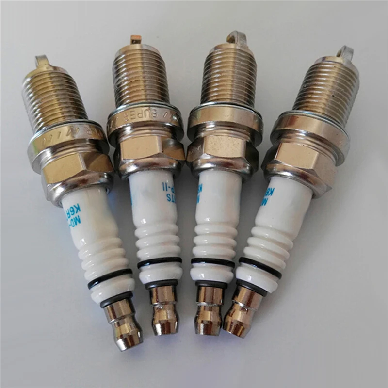 

Car Iridium Alloy Glow Spark Plug Candles For Peugeot 607 407 Peugeot 2.2L 3.0L EW12J4 ES9A Engine Ignition