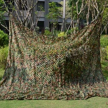 Военная игра Кемпинг Открытый 6.5x9.8ft Камуфляж Охота Военная камуфляжная сетка джунгли камуфляж 2x3 м деревянные земли Leavesh