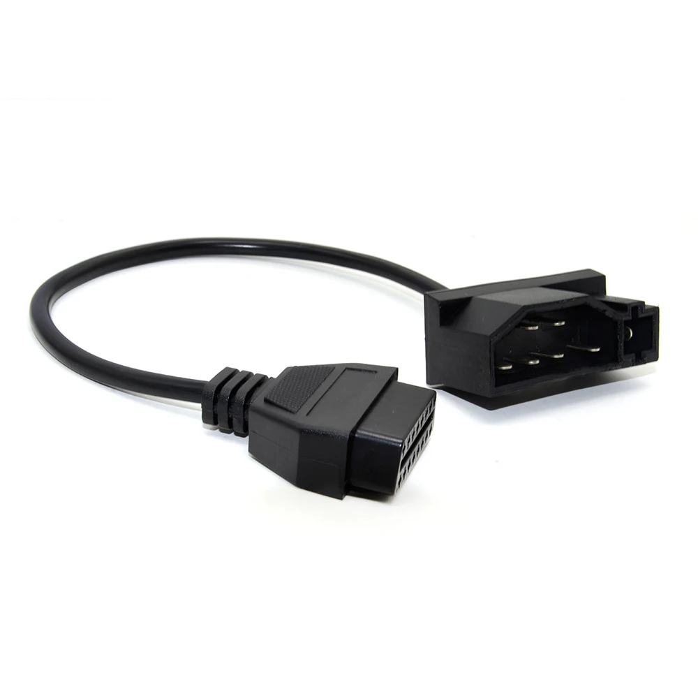 Для ford 7Pin 7 штыревой Соединительный кабель OBD OBD2 OBDII DLC 16 pin 16Pin женский
