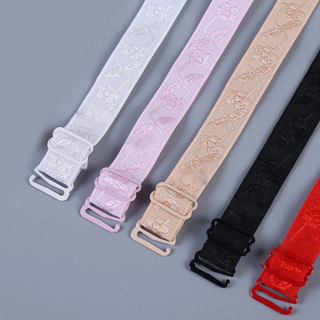 1.8cm slip resistant bra straps women double shoulder elastic bra