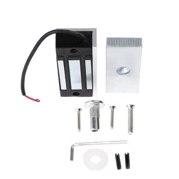 

12V Mini Electronic Drawer Lock Electric Magnetic Cabinet Door Locks 60kg 130lbs
